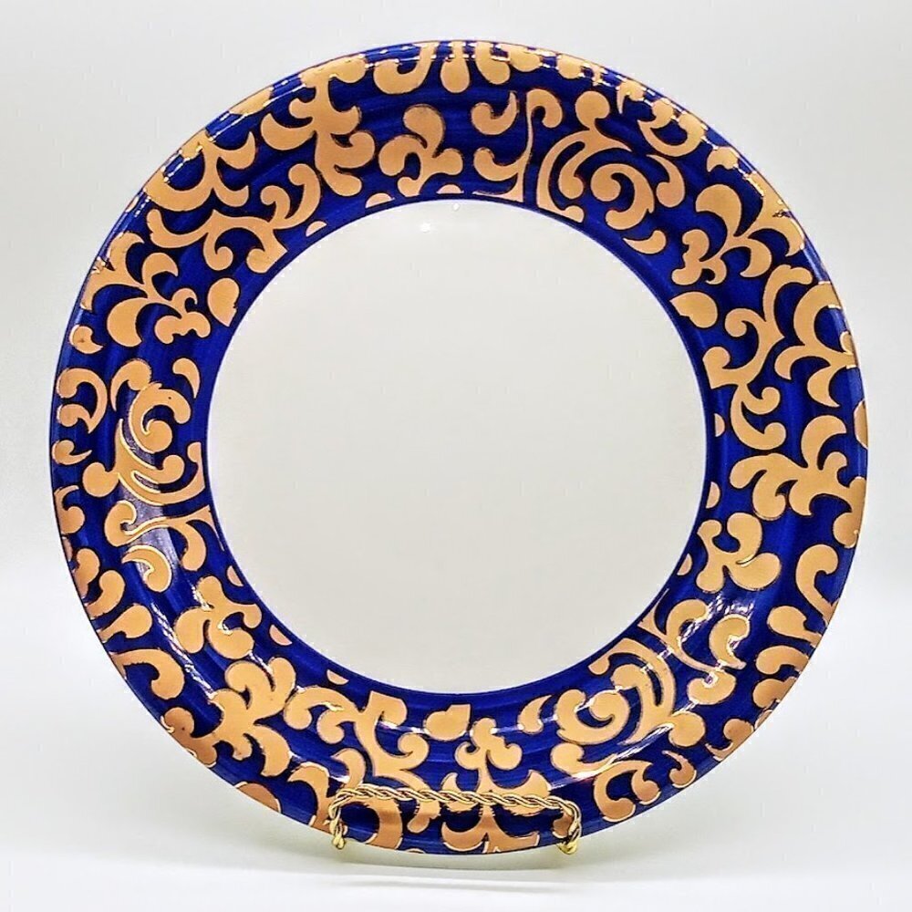 Crate & Barrel F. Giorgi VARM Ceramica Italian 12" Dinner Plate